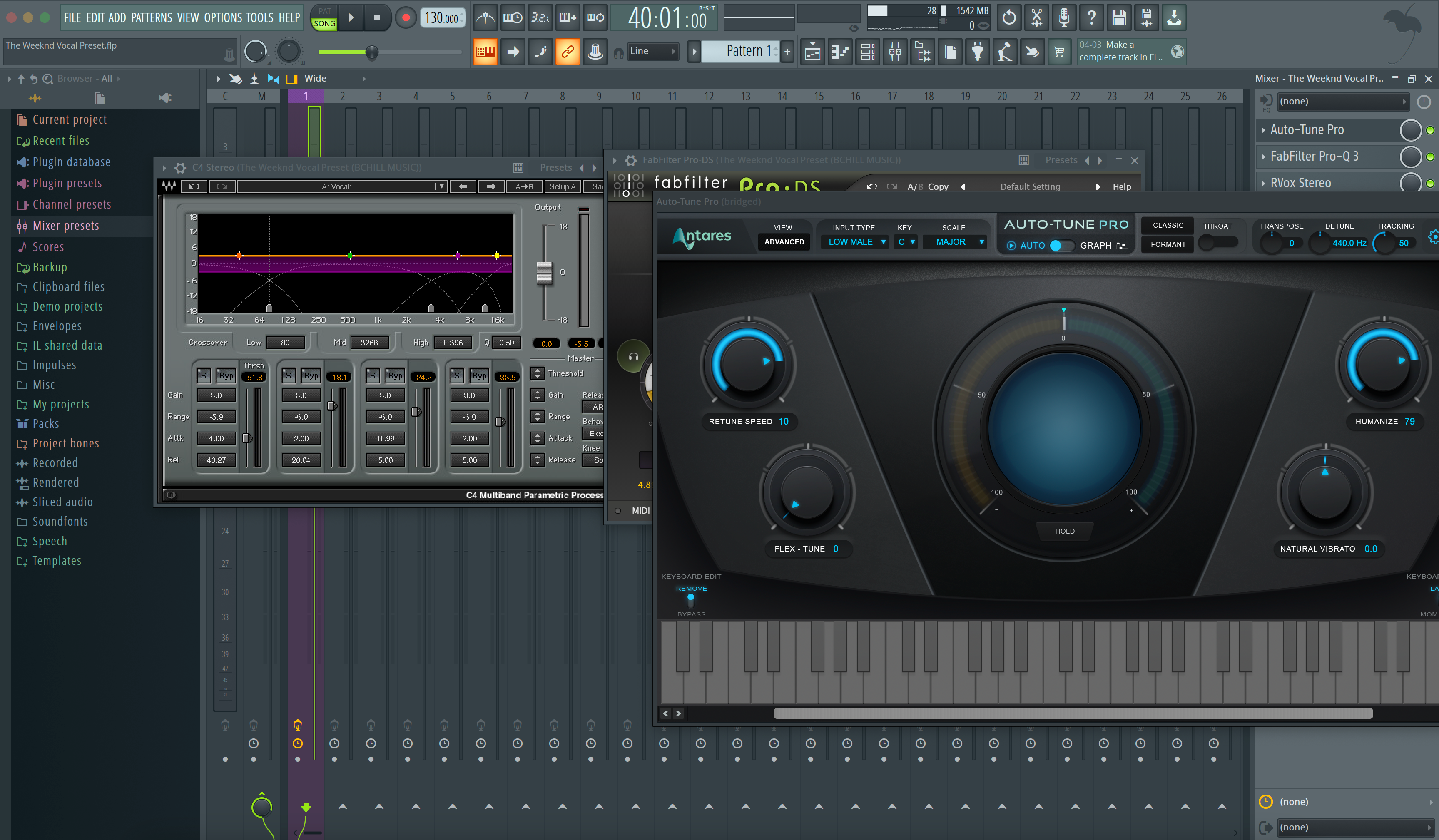 The Weeknd FL Studio Vocal Preset