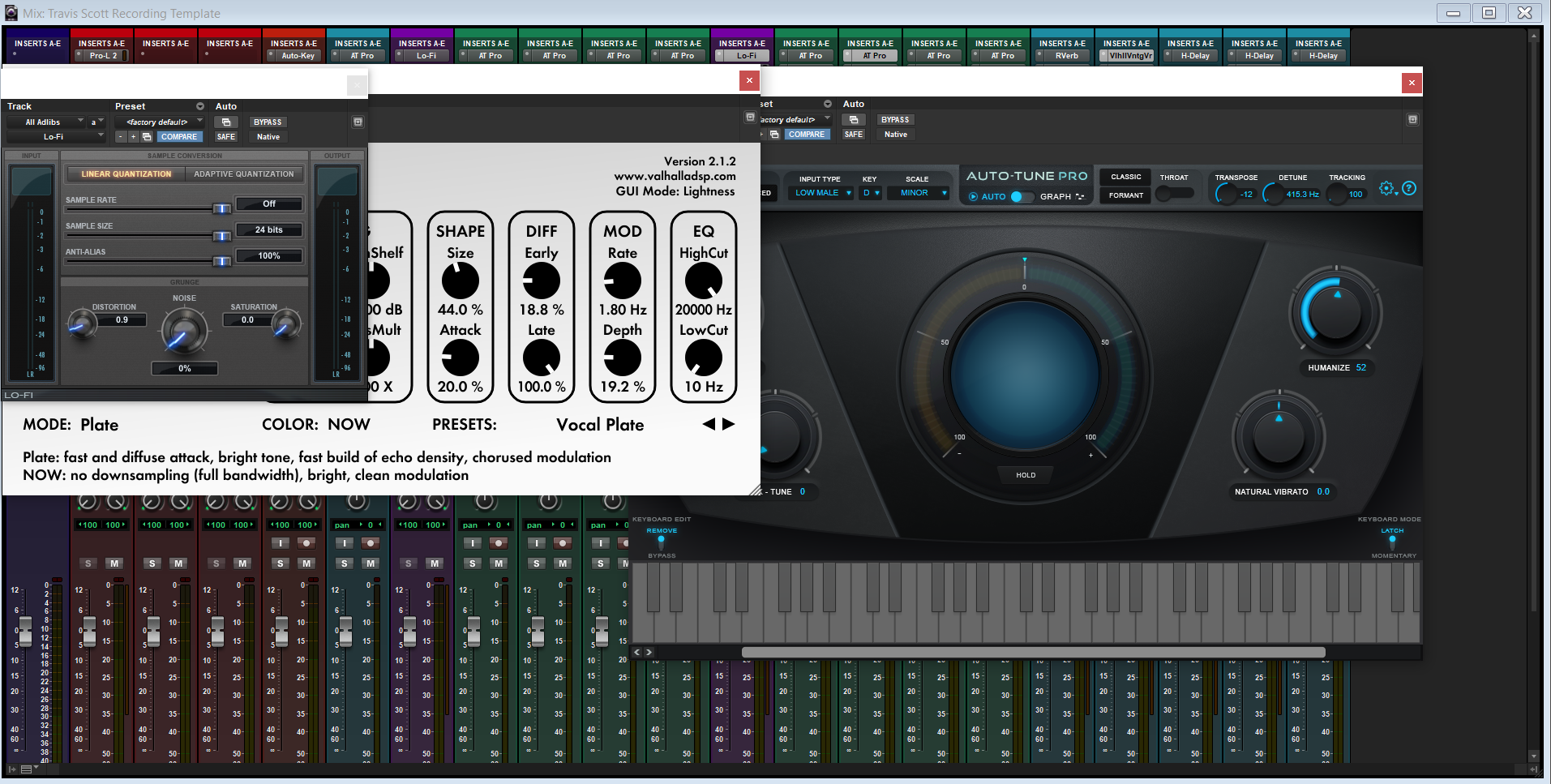Travis Scott Pro Tools Template – Recording Template & Vocal Preset